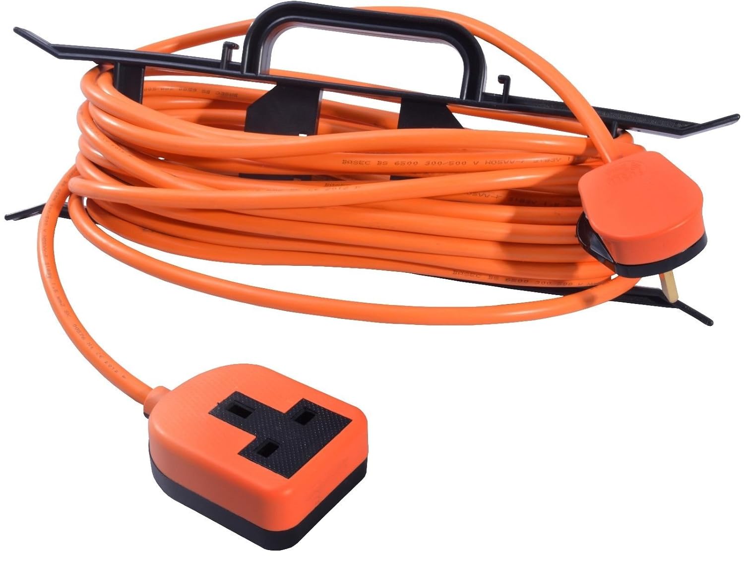 DIY Materials EXTENSION LEAD REEL 15M HEAVY DUTY 13A WEATHERPROOF