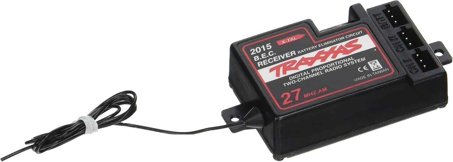 Traxxas 2015 27MHz Receiver with Battery Channel Amazon.ca Toys & Games