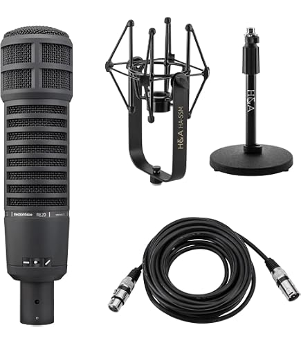 Amazon.com: Electro-Voice RE20 Broadcast Announcer Microphone