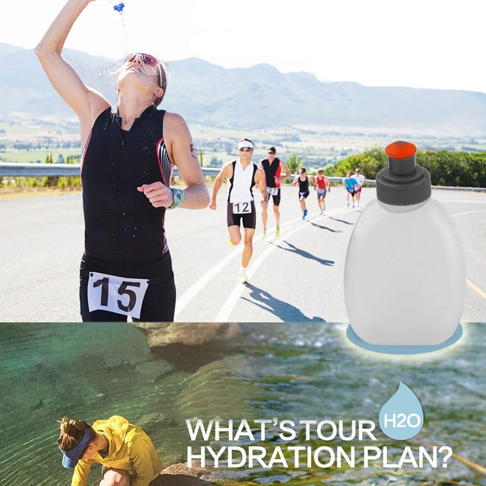 170/250/ml Soft Sport Water Bottle, Outdoor Sport Bottle Soft Running Hiking Camping Gym Bicycle Water Kettle - Image 5