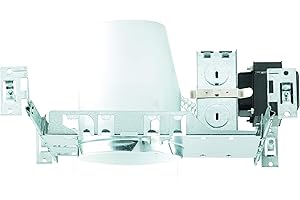 NICOR Lighting 4 inch New Construction Housing, Low Voltage, Non-IC (14000A)