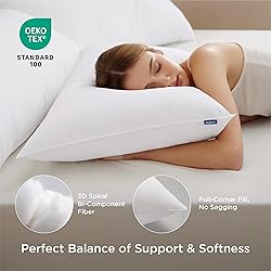 Bedsure Pillows Queen Size Set of 2 - Soft Bed