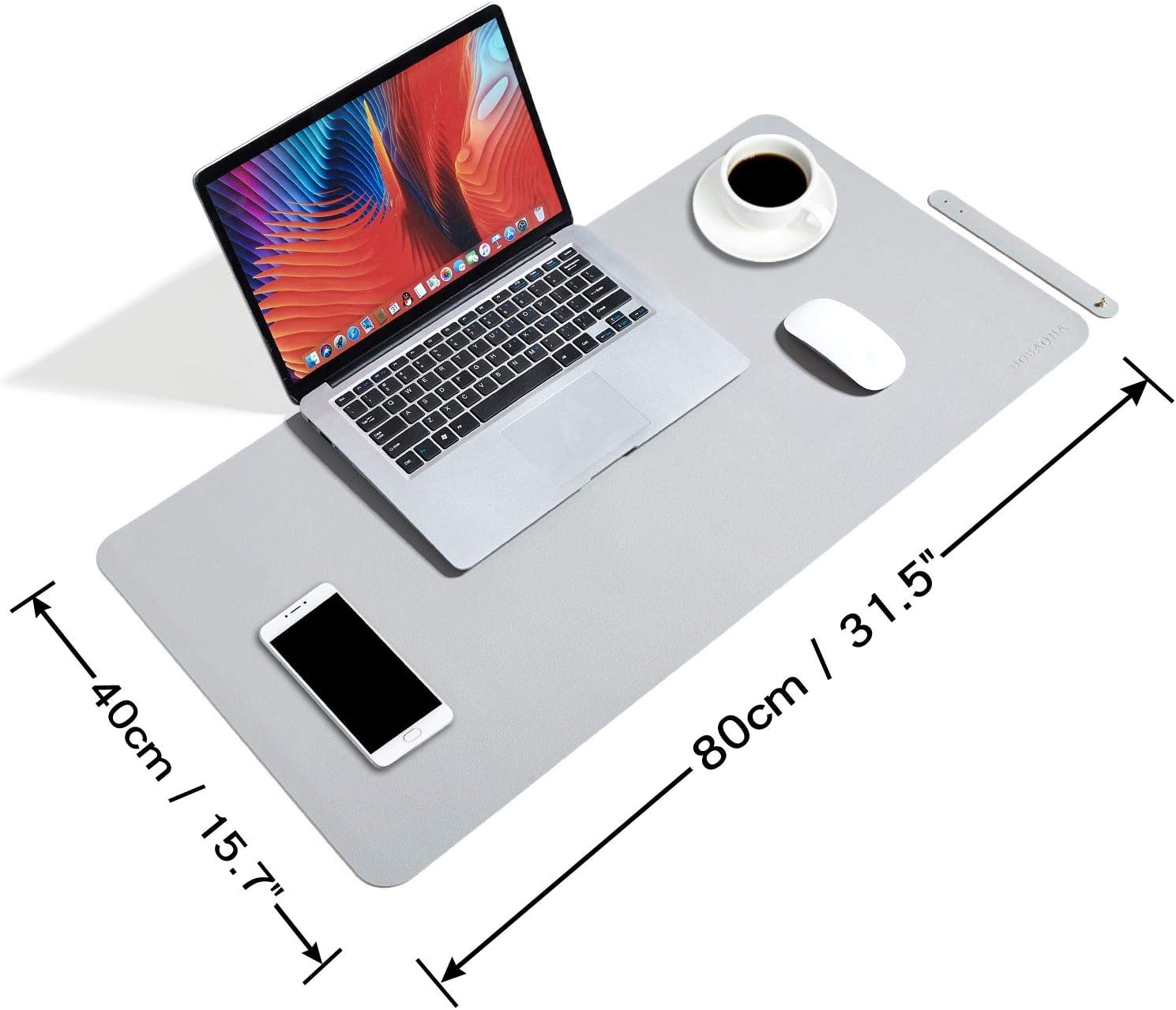 DOBAOJIA Mouse Pad Extended Mouse Mat X-Large Desk Pad Large Desk Blotter Writing Pad for Laptop/Office/Home - Image 4