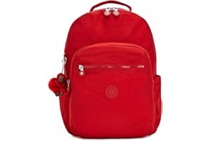 Kipling Women's Seoul 15" Laptop Backpack, Durable, Roomy with Padded Shoulder Straps, Built-In Protective Sleeve