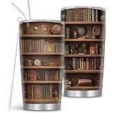 MoYueno Book Lovers Gifts, 20oz Bookish Tumblers, Bookish Gift for Reading Lovers Women, Readers, Writers, Book Mug, Reading Mug, Librarian Gift for Thanksgiving Christmas, 1 PCS
