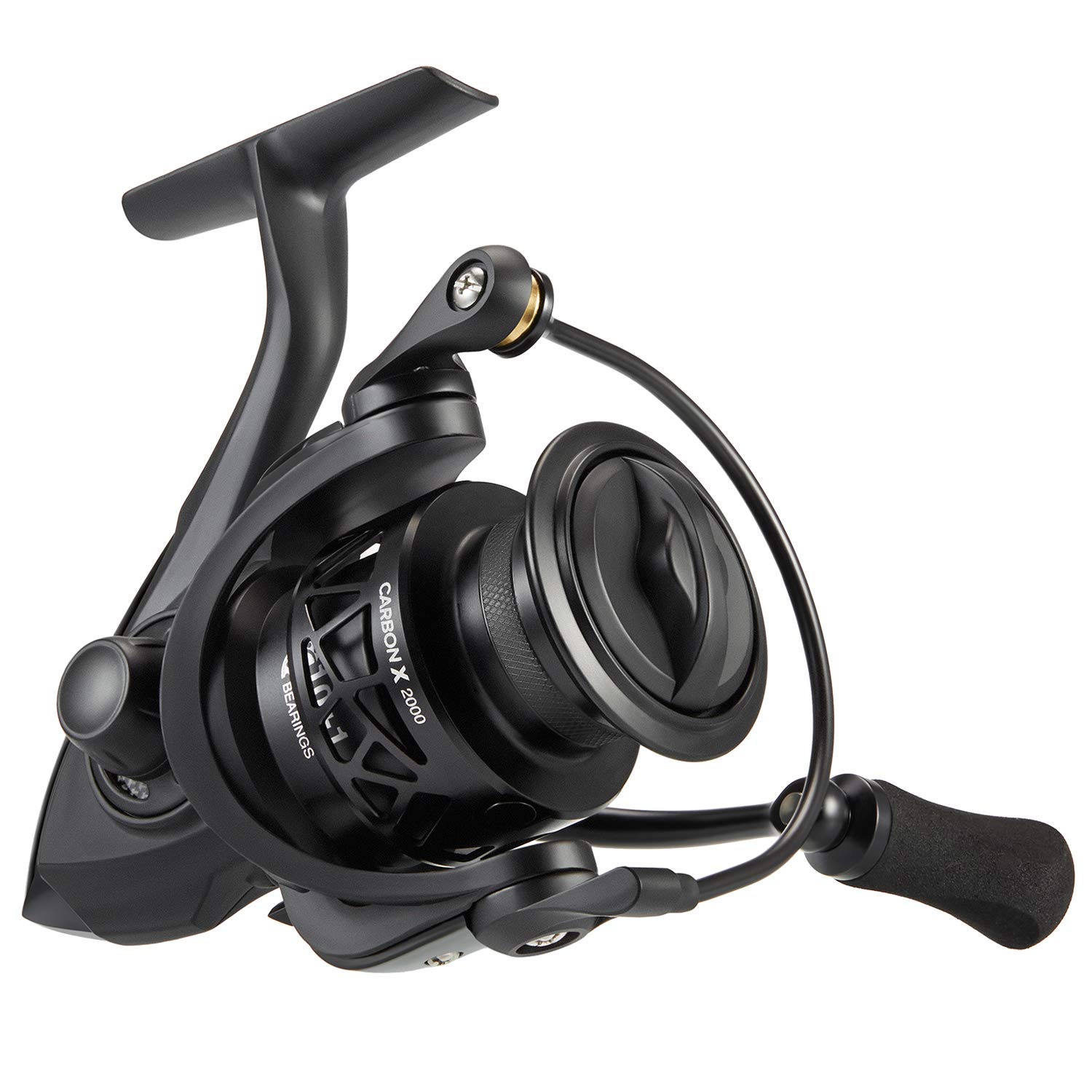 Piscifun Carbon X Spinning Reels - Light to 5.7oz, 5.2:1-6.2:1 High Speed Gear Ratio, Carbon Frame and Rotor, 10+1 Shielded BB, Smooth Powerful Freshwater