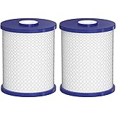 Coconut Shell Activated Carbon Water Filters Compatible with Royal Prestige Frescapure 4000, 4500, 5000, 6000 CT, 6000 UC, WF0705 Water Filter Systems, 750 GPD Life Span - 0.5 Micron 2 Pack