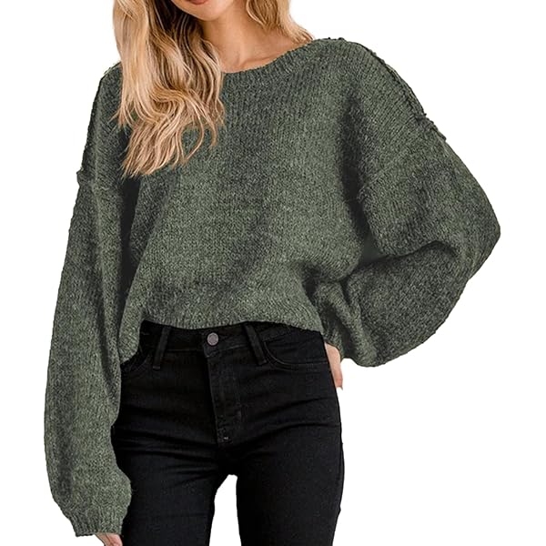Jersey De Punto Recortado Para Mujer Manga Larga – Varios Colores, Tejido De Pescador, Cocoavenue