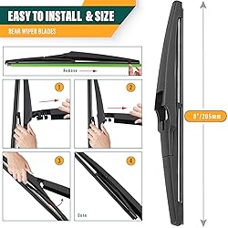 KVQ Windshield Wiper Blades Replacement for Chevy