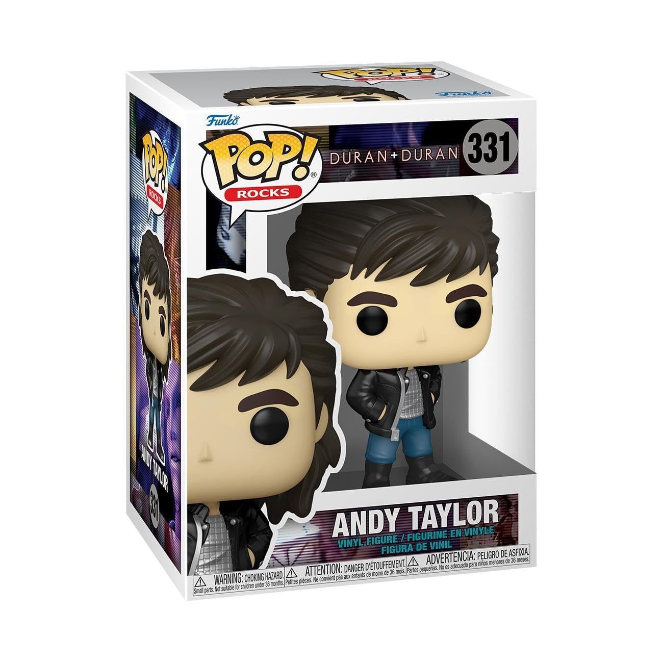 Funko POP! Rocks: Duran Duran - Wild Boys Andy Taylor - Collectable Vinyl Figure - Gift Idea - Official Merchandise - Toys for Kids & Adults - Music Fans - Model Figure for Collectors and Display