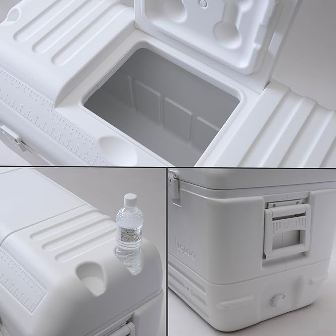 Igloo - Nevera rígida rectangular, color blanco: Amazon.es ...