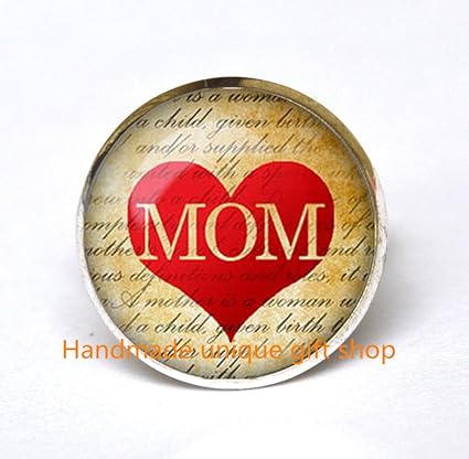 Amazoncom Mom Ring Mom Rings Mothers Day Sale Mom Heart
