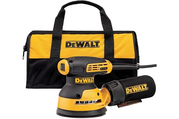 DEWALT Orbital Sander, 5", Variable Speed, Random Orbit Electric Sander (DWE6423K)