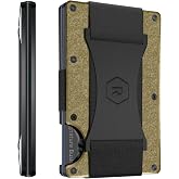 Ridge Wallet for Men - Wallet and Card Holder, RFID Protected Front Pocket Wallets for Men with Integrated Cash Strap
