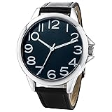 NUOVO Men's 45mm Watch Mens Classic Quartz Watch