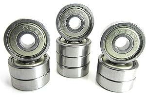 TRB RC 6x19x6mm Precision Ball Bearings ABEC 3 Metal Shields (10) 626-ZZ