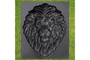 BETONEX Lion Mold Lion Concrete Molds ABS 2mm - Lion Statue Mold for Concrete - DIY Garden Molding King Forms Cement Reusable