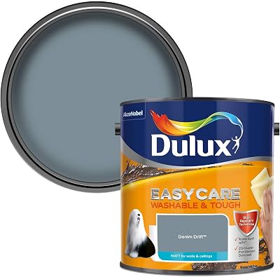 Dulux Easycare Denim Drift Matt Emulsion Paint 2.5L Washable Tough