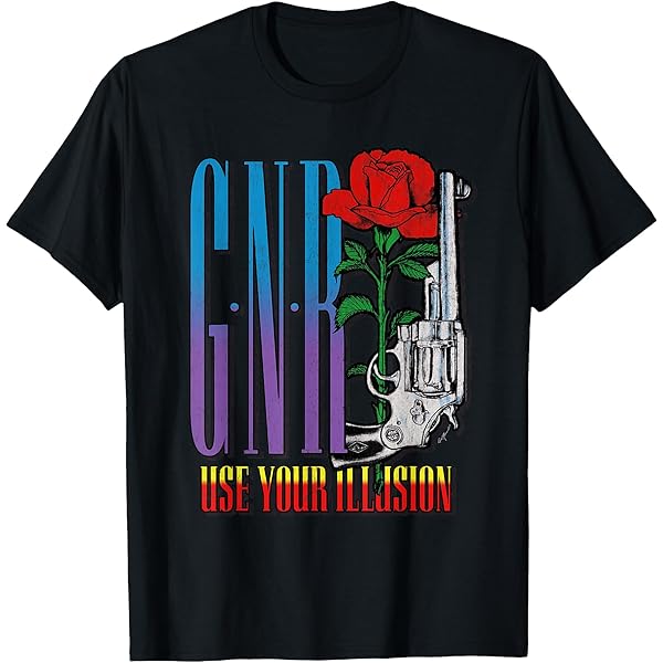 Amazon.com: Guns N' Roses Official Use Your Illusion Pistol T