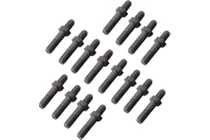 Mr. Gasket Screw-In R/Arm Studs 7/16" 16Pc