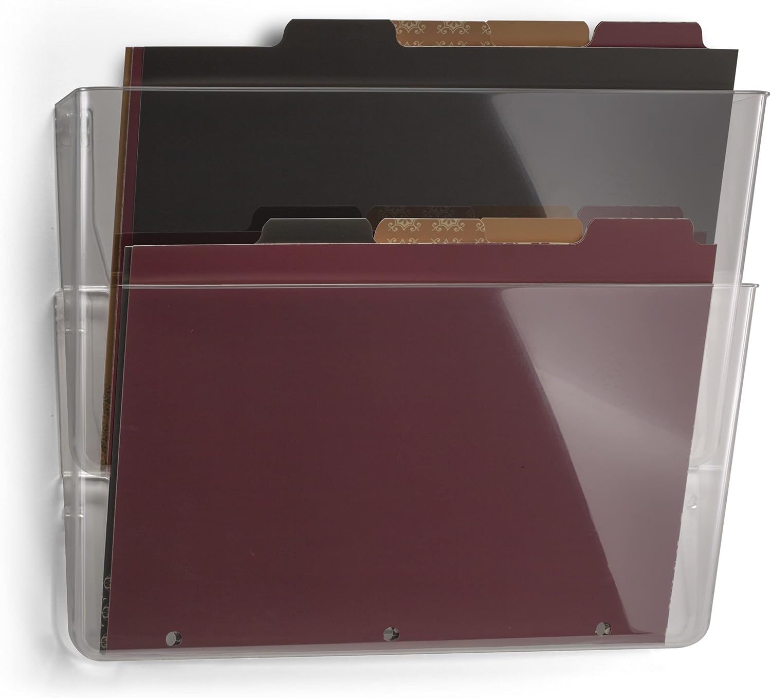 OIC Officemate Wall Mountable Space-Saving Files (OIC21404) : Hanging Wall Files : Office Products