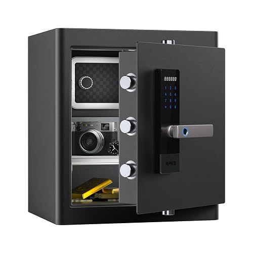 RPNB Deluxe Home Safe and Lock, Smart Touch Screen Biometric ...
