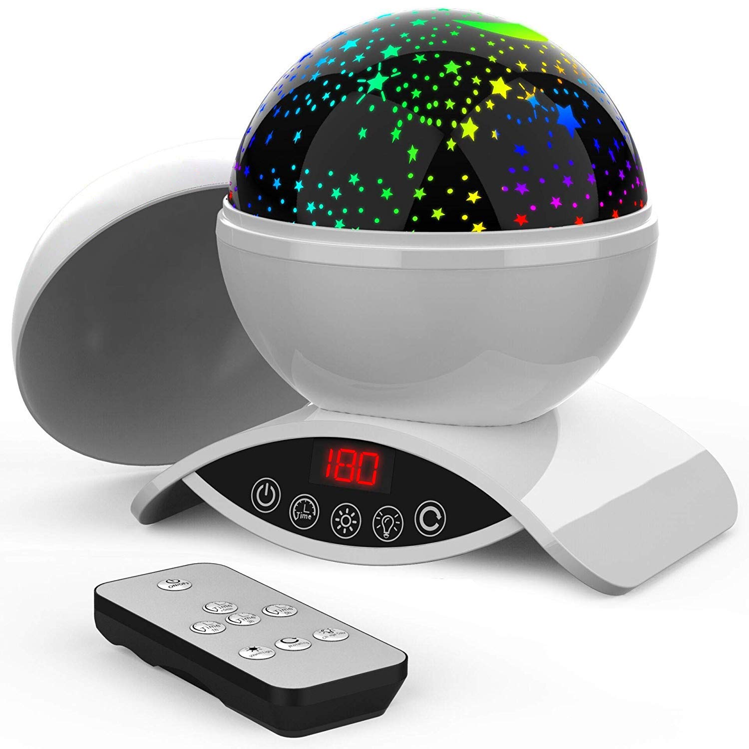 360 Degree Rotating Star Projector Remote Control and Timer Design