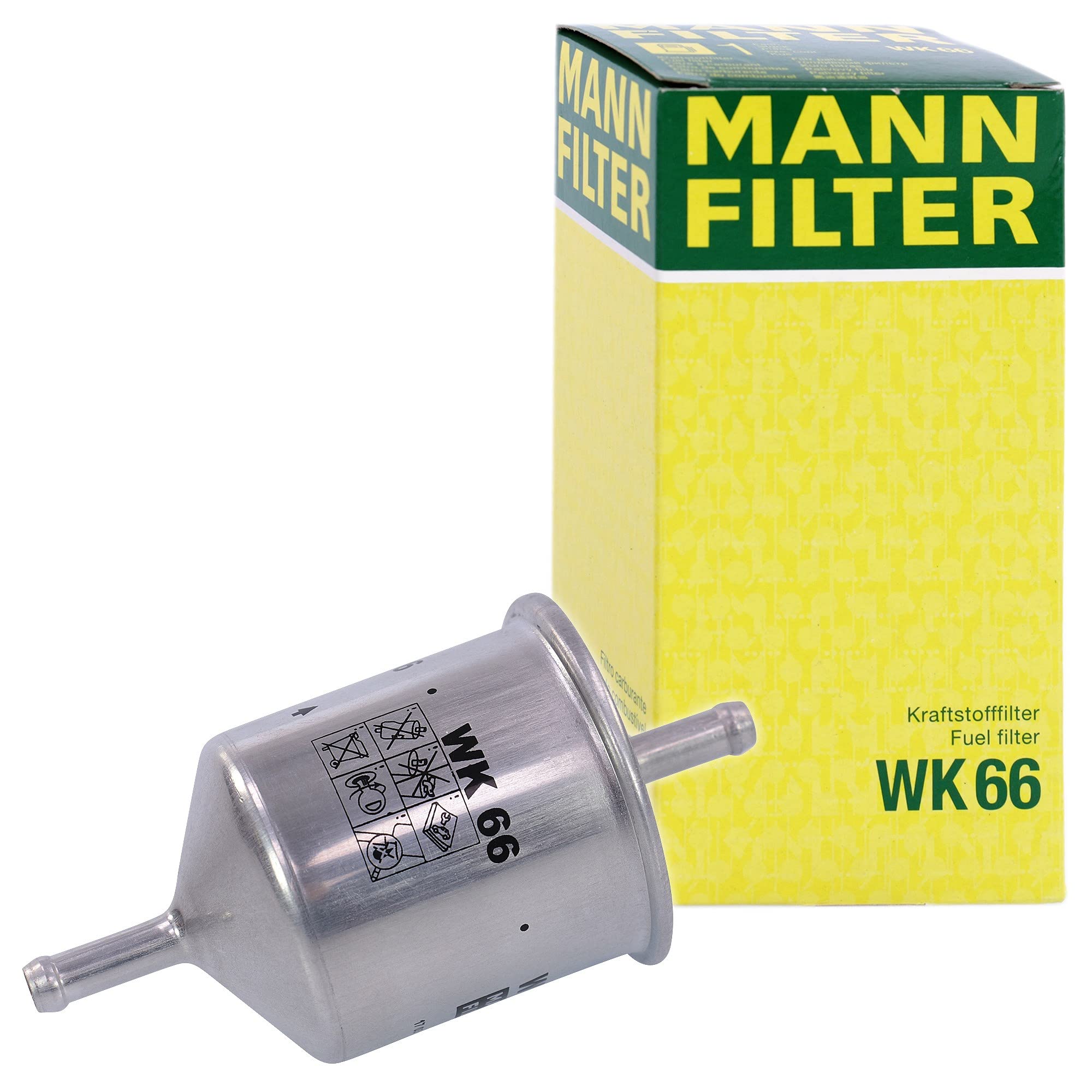 MANN-FILTER WK 66 Fuel Filter - for Cars + Transporters