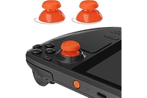 eXtremeRate Replacement Thumbsticks for Steam Deck LCD, Custom Analog Stick Joysticks Repair Kit for Steam Deck OLED Handheld