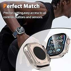 2 Pack Hard Case for Apple Watch Ultra 3/2/Ultra