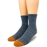 Warrior Alpaca Socks - Comfort Cushioned Retro Solid Quarter Crew for Adults - Unisex
