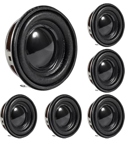 4 Mini Altoparlanti 3 Watt 8 Ohm Con Connettore JST-PH2.0 – Ideali Per Progetti Elettronici E Sostituzioni - 3
