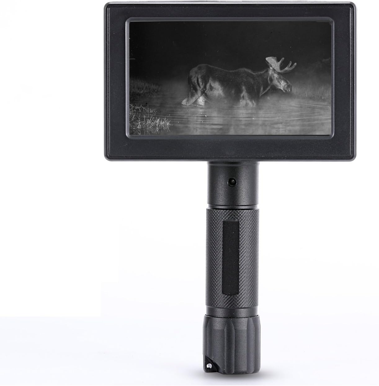 WILDGAMEPLUS 5" LCD display 490ft Range Infrared IR Night Vision Spotter 16mm Lens Forest Security Surveillance Waterproof Video Cameras for Hunting WG3016 (Camera)