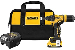 DEWALT 20V MAX* XR Brushless Cordless 3/16" Rivet Tool Kit (DCF403D1)