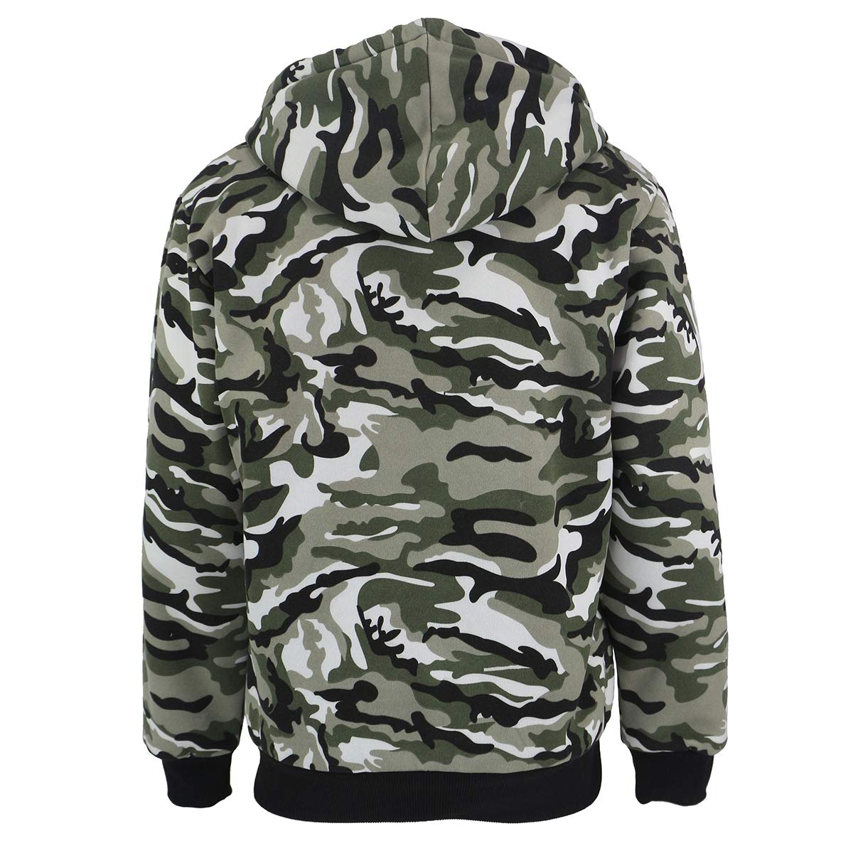 sherpa camo hoodie