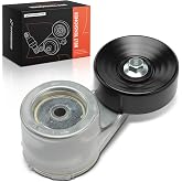 A-Premium Belt Tensioner Assembly with Pulley Compatible with Chevrolet | for Chevrolet Tahoe, Blazer, Astro, C1500, C1500 Suburban, C2500 &amp; GMC Yukon, V1500 Suburban &amp; Oldsmobile &amp; AM General &amp; More