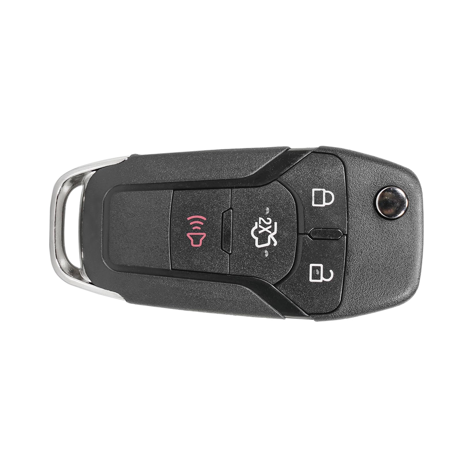 MACHSWON Keyless Entry Remote Key Fob with Door Key 49 Chip N5F-A08TAA 4 Buttons Replacement Smart Proximity for Ford Fusion 2013 2014 2015 2016