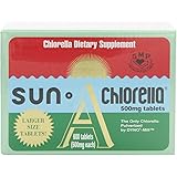 Sun Chlorella Nutritional Tablets, 500 mg, 600 Count