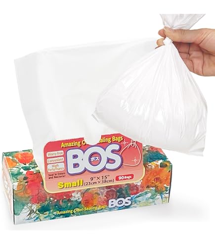 BOS Odor-Sealing Dog Poop Bags (100 Count) - Scent Proof, Tear Resistant Waste Bags For Pets, Light Mint Green - View #12