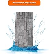 IZODEKOR 3D Stone Effect Wall Panels Pack of 10 53 sq ft Natural Look view 6