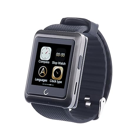 Reloj deportivo Smartwatch-inteligente con Bluetooth Smartphone ...