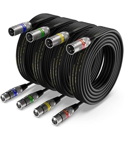 Essentials Cavo DMX A 3 Pin, 1 M - Foto 6