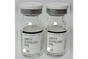 2 Pack Sterile Empty Vials 10ml by Hospira