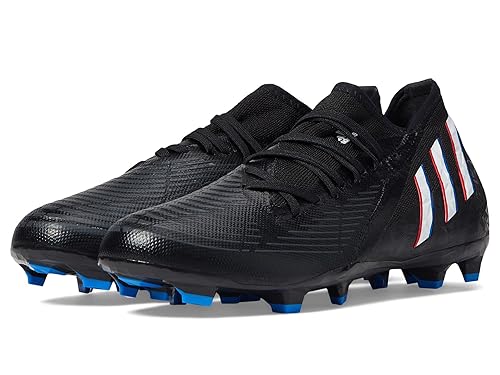 adidas Unisex Predator Edge.3 Firm Ground Soccer Shoe, Black/White/Vivid  Red, 11.5 US Men in Kenya | Whizz Soccer