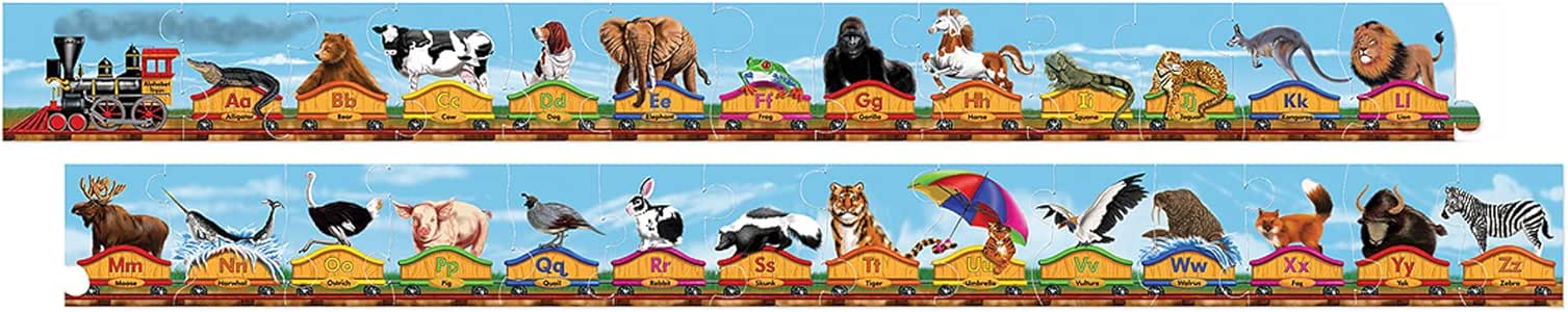 thumbnail image 2 of Melissa & Doug | Toys | Melissa Doug Number Train Floor Puzzle Over 9 2 of 12