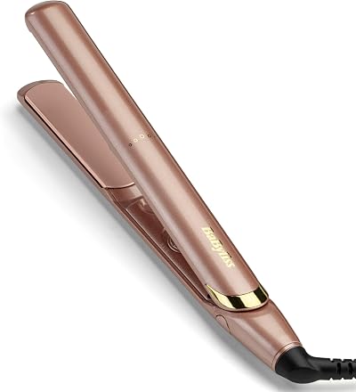 BaByliss Rose Gold Hair Straighteners Ceramic Plates 235C 3 Heat Settings