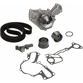 Gates TCKWP195A Power Grip Premium Timing Component Kit with Water Pump (Tckwp)