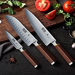 HOSHANHO 3 Pieces Knife Set, Ultra-Sharp Japanese