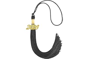 GRADFTY 2026 Tassel Graduation,Black Tassel 2026 for Grad Cap and Graduation Ceremony Accessory Decoration