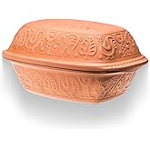 Romertopf Clay Roaster | Non-Stick Dutch Oven | Healthy Pot Cooking | Clay Baker | Versatile Cooking Vessel - 4.2 Quart (4 Li